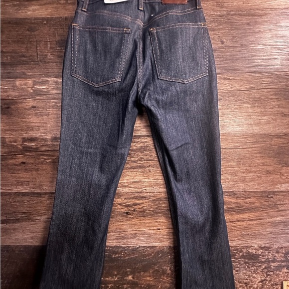 Zara Women's Dark Blue Boot Cut High Waist Jeans - Picture 2 of 7